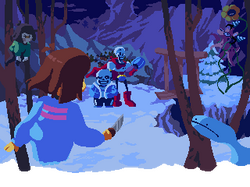 Large Pixel Art Portrait